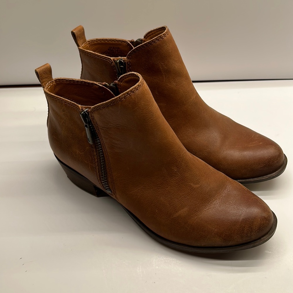 Lucky Brand Leather Booties